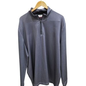 Grand Slam Performance 1/4 Zip Pullover Men's 2XL Gray Golf Activewear UPF 50